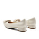 Belle temperament fashionable flat heel shoes for women versatile ladies single shoes A6Z1DAQ4 beige 38