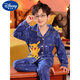 Disney (DISNEY) children's pajamas boys spring and autumn long sleeves pure cotton thin Spider-Man little boy medium and big baby home clothing set 1048-Aotuman 10 size height 110-120cm 5-6 years old