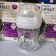 新安怡（AVENT）婴儿宝宝宽口径自然原生玻璃奶瓶8安士240ml SCF673 SCF674 进口 SCF671/13 120ml