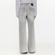 Jnby/Jiangnan Buyi [ESG] Frühlings- und Herbst-Denim Lose Wide-Big Hosen Retro Casual Pendel 5o9e12530 959/Denim Hellgrau S