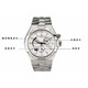 [Second-main 99 Nouveau] Vacheron Constantin Watch Men's Watch Men's Vertical and Horizontal Quatre Hair Series 42 mm de diamètre automatique mécanique Mécanique masculine Mente d'occasion Swiss Watch Watch Swiss Watch Clock 47450 / B01AA-9226 Disque blanc en acier Single Watch Single Watch Single