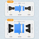 Adaptateur de fibre Samzhe Adaptateur Fibre Atténuator Engineering Telecom Grade Fibre Charm-Flange Coupleur de bride SC-SC [Simplified] Adaptateur GSS-11