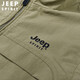 
Jeep (JEEP) vest men's autumn and winter outdoor leisure double-sided multi-pocket workwear vest loose stand collar men's fishing horse clip thin model 9898 khaki (spring and autumn) 2XL (recommended 145-160 Jin [Jin equals 0.5 kg])