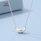 Aido Diamond pt950 platinum necklace for women, fashionable platinum acacia chain gift for girlfriend, weight 4.4-4.6 grams, length 42+3cm