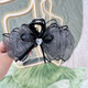 
Don Furnie's high-end fluffy bow grabbing with starry hairpin new style fashionable hair accessories cloud bubble grabbing black