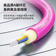 AMPCOM Single-mode MPO fiber jumper 10 Gigabit OM3-300/OM4 multi-mode FC pigtail 8/12-core telecommunications extension cable MPO-FC 10 Gigabit OM4 [12-core] 1 meter