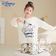 
Disney girls pajamas pure cotton long sleeve suit spring and autumn thin medium and large children cartoon cute little girl children's home clothes XSA-14082 [cloud sense skin-friendly] 105