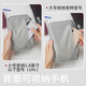 Warm and dry passport storage bag, carry-on boarding pass certificate protection case, travel abroad, family travel, change card, passport bag, passport bag - Galaxy Gray Small, suitable for 12 people
