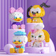 
lE high fun toy girl small micro particles assembled building block puzzle three-dimensional model 3diy ornaments birthday gift [73% of users buy] Xingdailu 3 sets June 1 61 Children's Day gift girl gives girlfriend girl girl