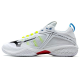 MIZUNO Competition Badminton Chaussures Volleyball Chaussures Men Men Absorbant de choc, Sneakers de griffe d'aigle antidérapante antidérapante Femmes 29KV13062-White / Red Absorbing and Breathable-Basic 44285 mm