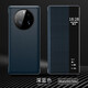 Jinwu is suitable for Huawei mate50 mobile phone case mate50pro mobile phone case high-quality flip-top leather case smart window all-inclusive anti-fall business case protective cover Mate50/50E black