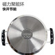 SUPOR multi-purpose cooking pot with double bottom and thickened stainless steel steamer SZ24S1 induction cooker single-layer steamer 22-24cm 22cm comes with dish clip + steaming cloth