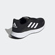 Adidas running shoes men's shoes 2025 summer new DURAMO SL mesh breathable lightweight running fitness sports shoes JQ9716 black 40 (245mm)