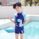 YouYou para niños trajes de baño para niños troncos de natación para niños Swimsuit Boy Baby Swimming Set 30255y Nanny Blue 2xl