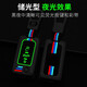 Chuangxun Dongfeng Peugeot Key Cover 4008 LOGO 3008 5008 308 408 508 2008 COUVERTURE DE COUVERTURE DE CAR COVERS X INSERT PERSEROT B MODÈLE B TWOSE [MATTE GUN] + boucle suspendue.