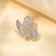 Qlady butterfly brooch, high-end women's brand, light luxury corsage, anti-exposure pin, design niche accessories, birthday gift