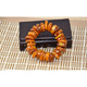 DR-FLVVS Fat Donglai's same style beeswax bracelet amber bracelet old rough stone abacus beads men's bracelet