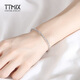 TTMIX platinum bracelet classic phoenix tail chain pt950 platinum bracelet simple personality versatile women's model 5.5-5.7g 16+3cm thick 3.5mm