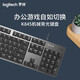 罗技（logitech）K845机械键盘LINE FRIENDS联名机械键轴有线机械键盘电竞游戏台式外接笔记本电脑卡皮巴拉键盘礼物 【K845+印花集键帽】茶轴