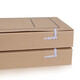 Sima (SIMAA) [10 packs] Acid-free file box Document file box New standard kraft paper file box information storage box supports customization [back width 12cm] 674g imported beef card