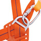 Safety belt for high-altitude work, outdoor safety rope, five-point European-style safety belt, double hook, full-body anti-fall, buffer bag, outdoor construction protection for construction work, high-altitude safety belt, 2-meter large hook, single rope, no buffer bag