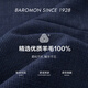 
BAROMON (100% wool] imported Italian fabric semi-lined men's suit men's jacket suit top blue 175C
