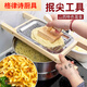 Shanxi specialty pasta squeezing tool, 饥饹面 squeezing bed, home slurping tadpole slurping tadpole slicing tadpole slicing tadpole slicing tadpole slicing tip, bean noodle squeezing section, all-steel squeezing bed + squeezing pusher and noodle spatula