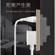 Panel de zócalo de interruptor de legrand Yijing Milán Gold Five Hole con Housevolio USB 86 Tipo de doble control de la pared enchufe de cinco hoyos