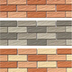 Exterior wall tiles, ceramic tiles, wall tiles, whole bricks, three-color bricks, paper tiles, villa outdoor tiles 45145 Rural home use 14701 45*145