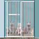Pochido pet fence (height 150cm wide 75-82cm) cat fence isolation anti-cat door fence dog safety fence