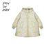 
jnby by JNBY Jiangnan cloth children's clothing winter down jacket jumping rabbit thickened hooded medium length style boys and girls children 1NBC13691 080 Miscellaneous rice gray 120 cm