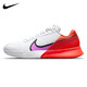 耐克（NIKE）ZOOM VAPOR PRO男女硬地球场网球鞋比赛款球鞋赤足2023澳网春新款 【男款】DR6191-100白红 39 (请联系客服)