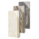 
XMSJ arc edge glazed integrated gold-plated 470x1200 original groove gold wire glazed stair step bricks marble porcelain arc edge glazed stair step 12808-whole piece 470*1200