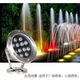 LED underwater light 3w6w9w12w18w pool underwater light fish pond landscape light fountain light waterproof colorful spotlight 6 watt white light
