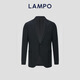 Blue Leopard (LAMPO) Special Offer Basic Wardrobe All-Season Men's Suit Jacket Black Business Suit Jacket Men Black 44 (165) C
