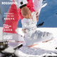 ROSSIGNOL Golden Rooster 25/26 new women's ski boots VIZION series professional in-pipe quick slip-on and take-off snowshoes white - hardness 90 (RBN7210) 36 (230mm)