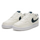 Nike (Nike) Men's Shoes 2025 New Summer Court Classic Version Simple Versión Air Force One Low-Top Sports Casual Shoes HQ4867-101 Sail White Ordnance Deep Sea Blue 40.5