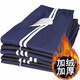 Ainoden autumn and winter velvet thickened school pants two stripes junior high school and high school student pants sweatpants men and women trousers loose two stripes school uniform pants 5266 blue [two strips] velvet thickened style L/170