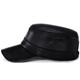 Jeep (JEEP) Sheepskin Hat Men's Winter Flat Top Peaked Cap Plus Velvet Thickened Warm and Cold-proof Winter Hat Baseball Cap A0122