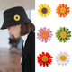 Kalevin sunflower brooch niche exquisite chrysanthemum collar pin clothes decoration pin gift gfn white gtrd