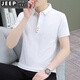 Jeep (Jeep) T-shirt de base de Polo T-shirt pour hommes à manches courtes pour hommes à manches à manches courtes pour hommes T-shirt de soie de glace pour hommes QY723 Recommandations XL: 135 à 145 Jin [Jin est égal à 0,5 kg]