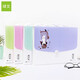 
Green Organ Pack A4 Student Multi-layer Material Test Paper Bag Handheld File Bag Information Multi-function Storage Book Classified File Bag for Primary School Junior High School Students 9214 Mei Teenager A4-13 Case Purple 1