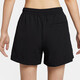 Nike (Nike) Femenino Set 2025 Summer NUEVA casualidad de manga clásica de manga corta Capas de manga corta tejido de cinco cultivos Conjunto de dos piezas DX7907-100 y FV6623-010 m (160)