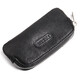 Bolsa de llave de pabina, billetera de cupón multifunción plantada de coches de primera capa, bolsa de cupón multifunción, bolso pequeño universal masculino y femenino PB517 negro