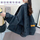 Veste Rongxitu de 30 à 40 ans Cowgirl New Style pour les vêtements de denim d'automne féminins 9926 # Blue S Code recommandé 80100jin [Jin est égal à 0,5 kg]