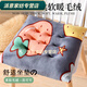 Rongtao seat cushion, long-term sitting does not hurt the buttocks, student cushion, chair cushion, office, four seasons, student classroom, autumn and winter, nine-hole plush-rococo 45x45cm