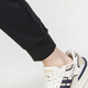阿迪达斯 （adidas）女裤子春秋款棉质针织宽松舒适训练户外运动裤女子收口束脚休闲裤 IA5009-黑色 S 160/68A
