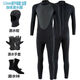 Beate Lesch winter swimming swimsuit cold-proof gelcoat 3.5mm long-sleeved warm wetsuit men's one-piece sunscreen waterproof female snorkeling mysterious 178 classic black (3.5mm) S size 45-55 kg