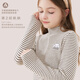 Hello Kitty girls' bottoming shirt spring and autumn children's long-sleeved T-shirt medium and large children's half turtleneck style top 80019 beige 160
