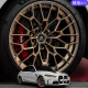 El cubo de la rueda forjada de Gongma se adapta al BMW 3 Series 5 Series 6 Series 7 Serie 7 pulgada 19 pulgadas 20 pulgadas 21 pulgadas x3x4x5x6 Modificación del automóvil Forged-1047 Gun Grey 18x8J